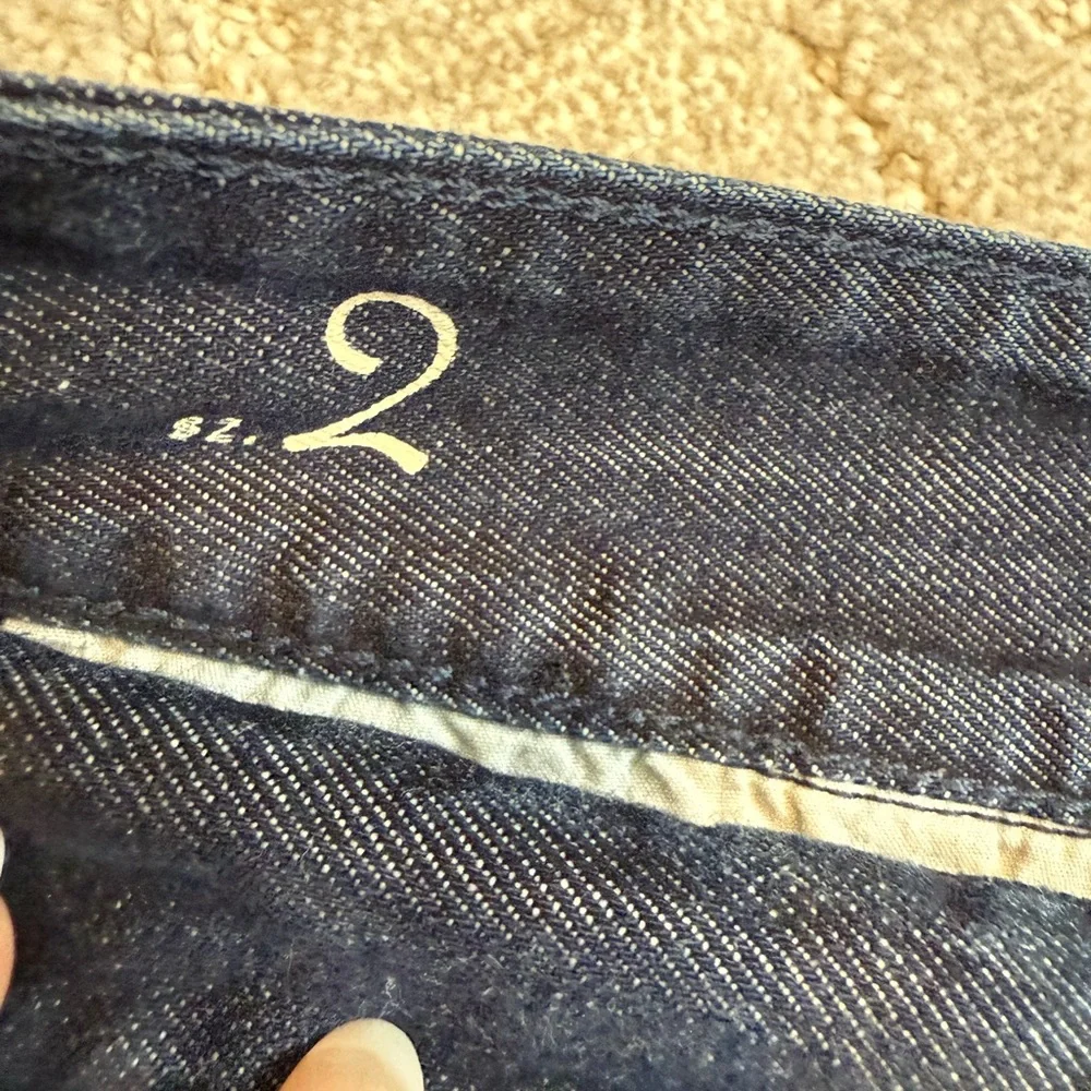 Ann Taylor Dark Indigo Denim Shorts